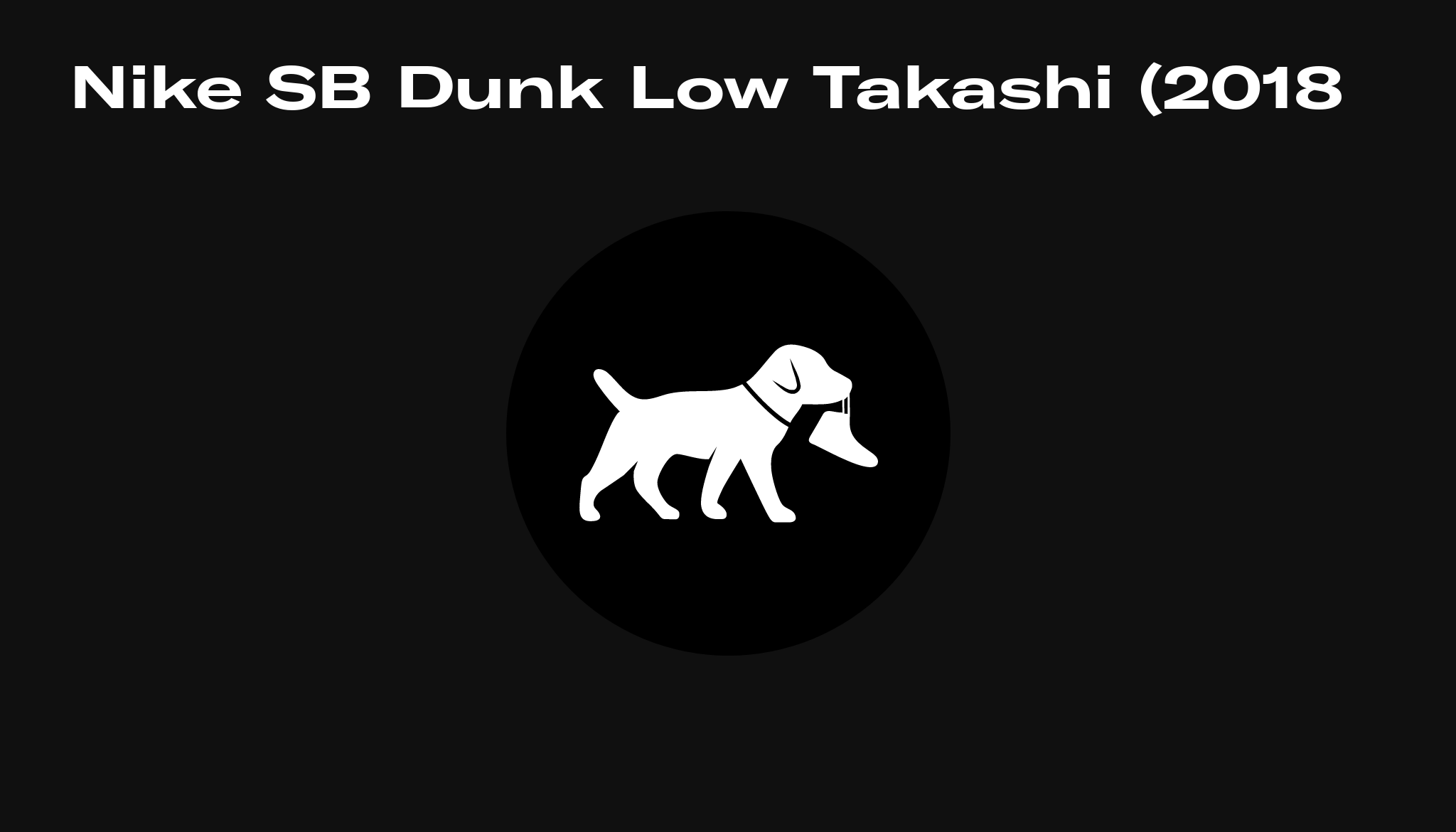 Nike SB Dunk Low Takashi (2018), Raffles and Release Date | Sole Retriever